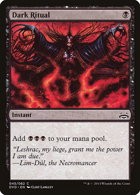 Ritual siniestro — Duel Decks Anthology: Divine vs. Demonic