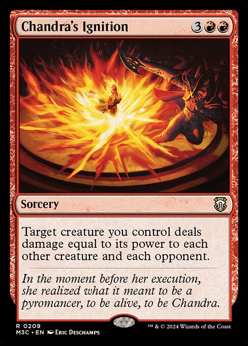 Ignición de Chandra — Modern Horizons 3 Commander