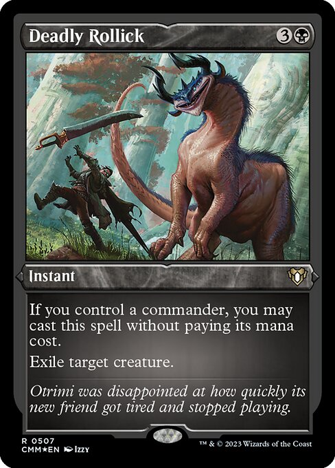 Jugueteo mortal — Commander Masters