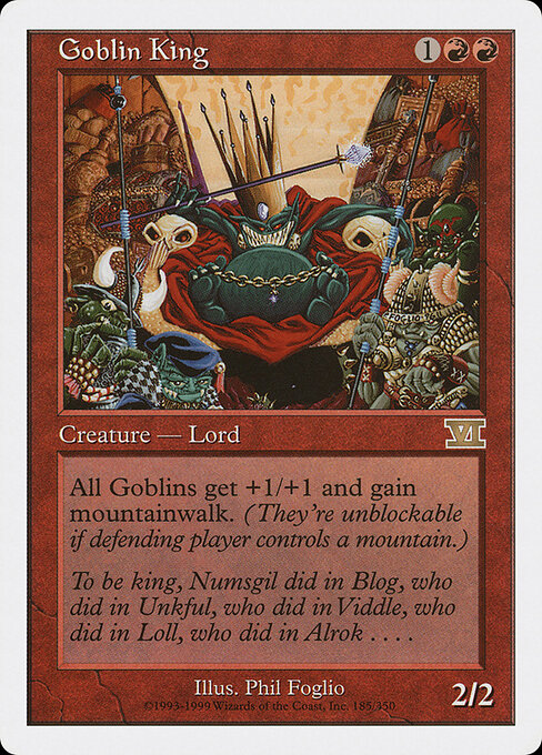 Rey trasgo — Classic Sixth Edition