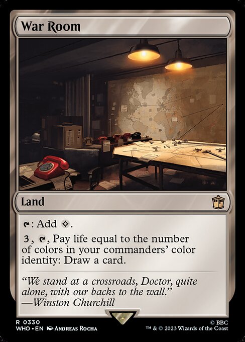 Sala de guerra — Doctor Who