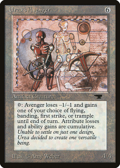 Carta Vengador de Urza — Antiquities · ATQ · #74
