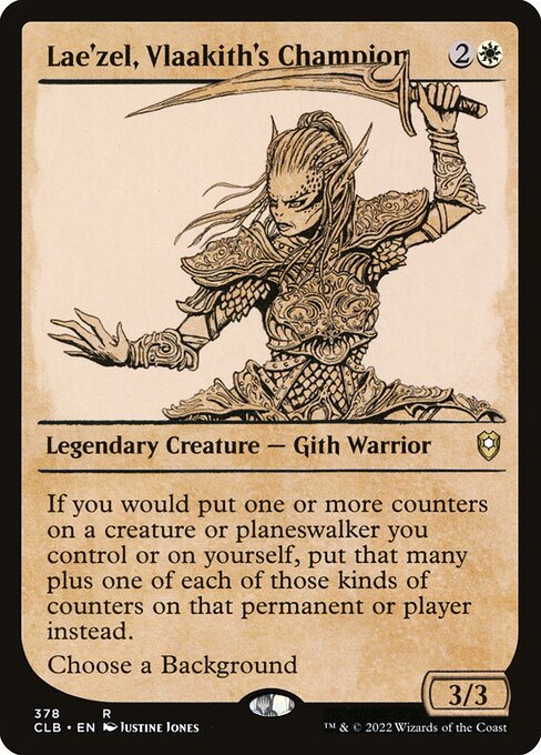 Lae'zel, campeona de Vlaakith — Commander Legends: Battle for Baldur's Gate