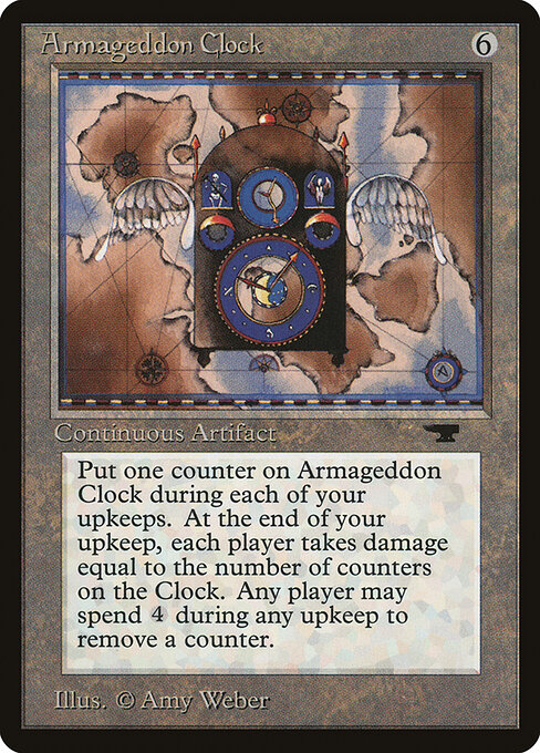 Reloj del armagedón — Antiquities