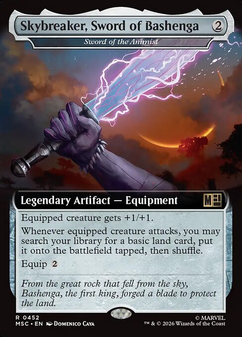 Espada de la animista — Marvel Super Heroes Commander