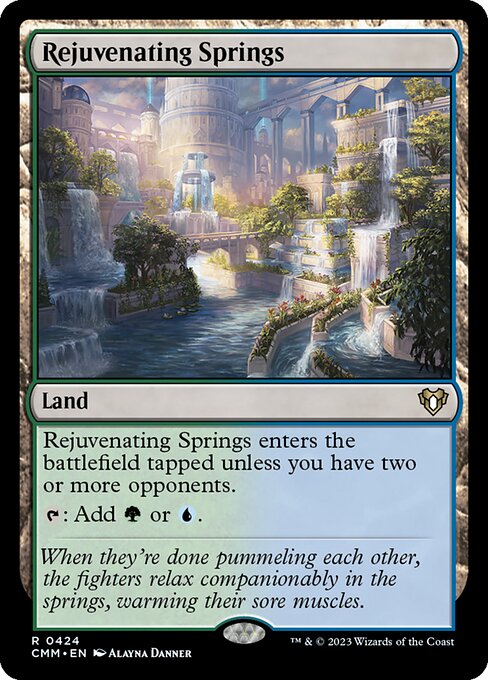 Manantiales rejuvenecedores — Commander Masters