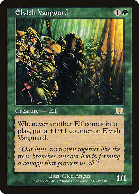 Carta Vanguardia élfica — Onslaught · ONS · #259