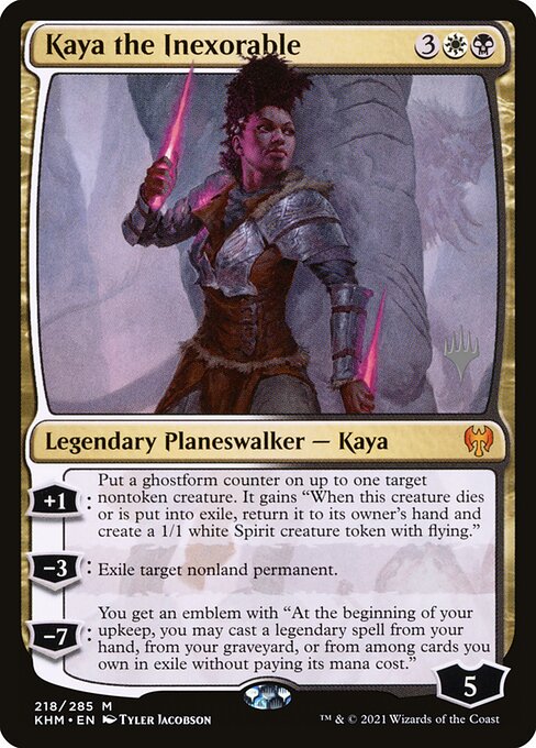 Kaya, la Inexorable