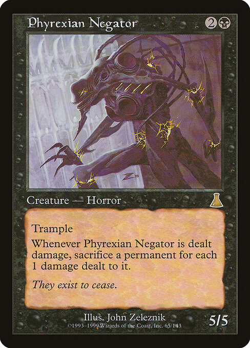 Negador pirexiano — Urza's Destiny