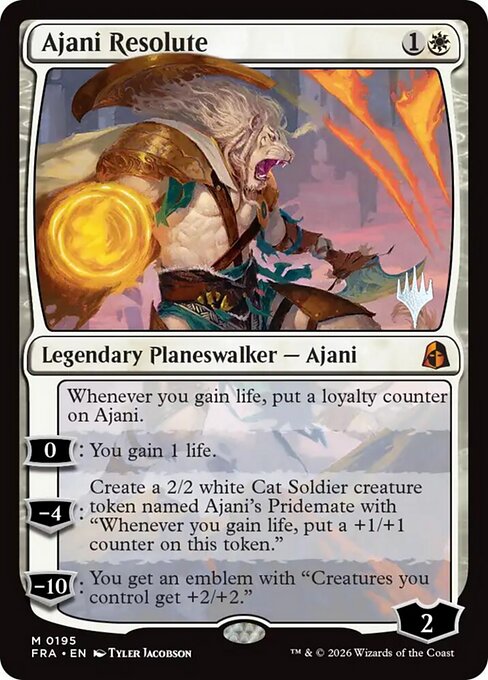 Ajani decidido — Reality Fracture Promos