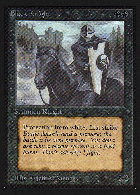 Caballero negro — Collectors' Edition