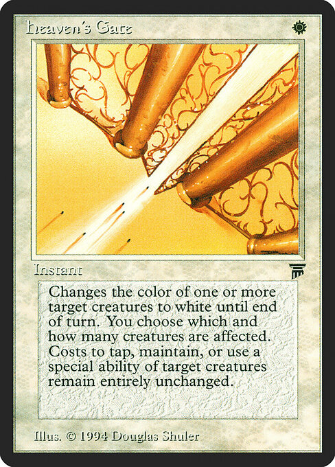 Carta Heaven's Gate — Legends · LEG · #19