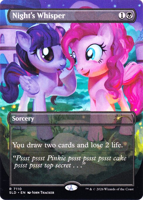Susurro nocturno — Secret Lair Drop