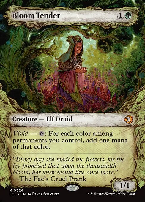 Cuidadora de las flores — Lorwyn Eclipsed
