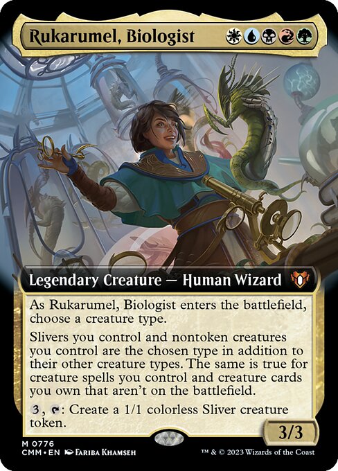 Carta Rukarumel, Biologist — Commander Masters · CMM · #776