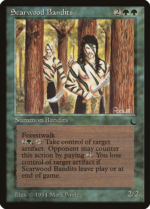 Carta Scarwood Bandits — The Dark · DRK · #85