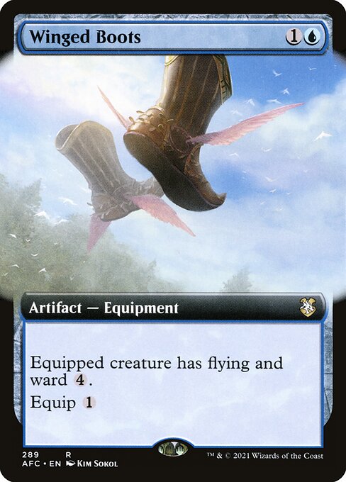 Botas aladas — Forgotten Realms Commander
