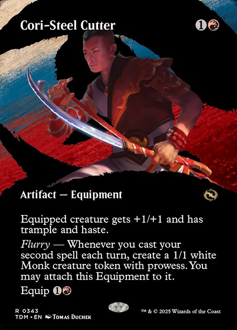 Carta Cuchillo de coriacero — Tarkir: Dragonstorm · TDM · #343