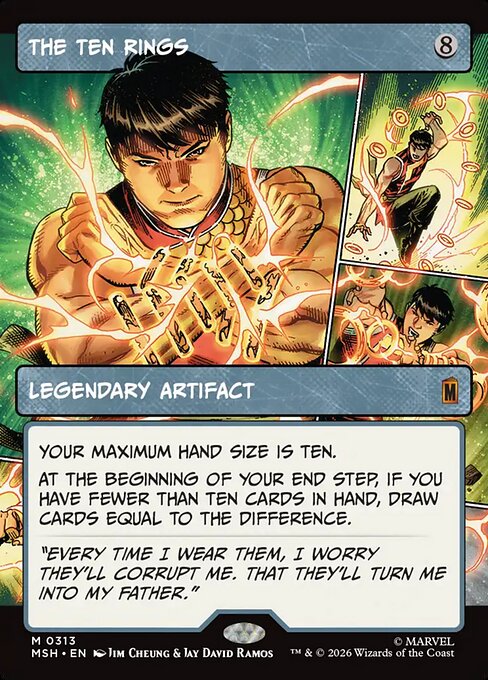 Carta Los Diez Anillos — Marvel Super Heroes · MSH · #313