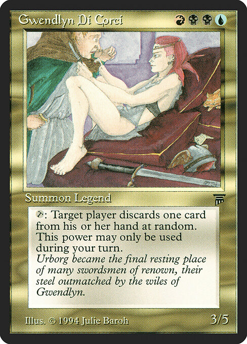 Carta Gwendlyn Di Corci (Legends)