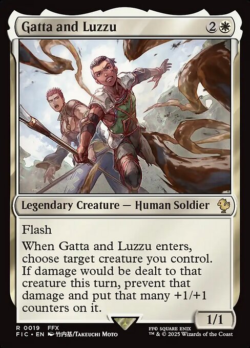 Carta Gatta y Luzzu — Final Fantasy Commander · FIC · #19