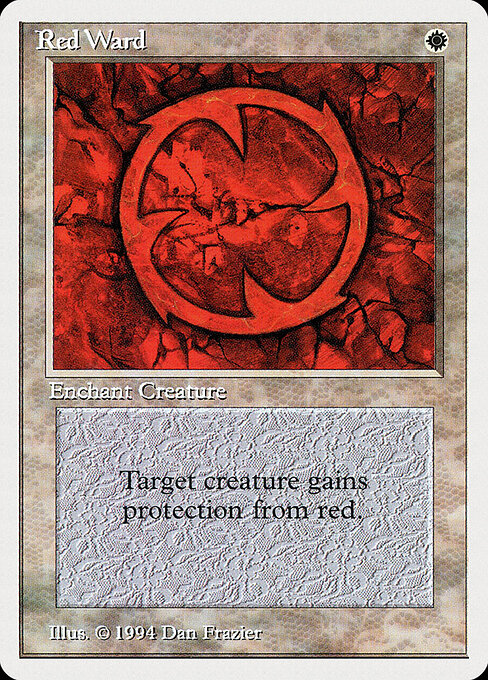 Carta Guarda de rojo — Summer Magic / Edgar · SUM · #33