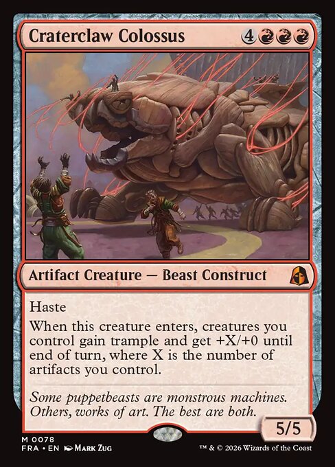 Craterclaw Colossus — Reality Fracture