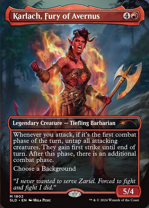 Karlach, Furia de Averno — Secret Lair Drop