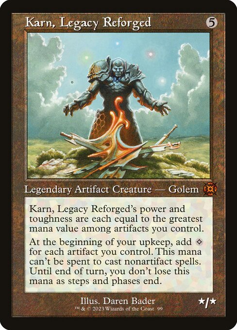 Karn, legado reforjado — March of the Machine: The Aftermath