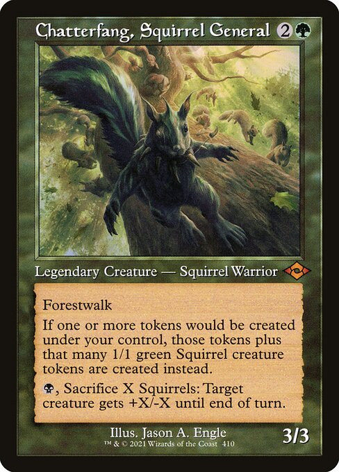 Mordicolmillos, general ardilla — Modern Horizons 2