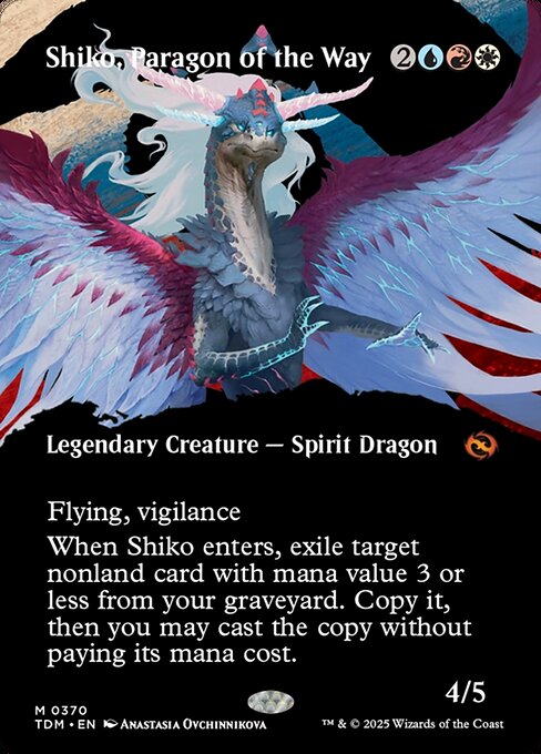 Shiko, paradigma de la sabiduría — Tarkir: Dragonstorm