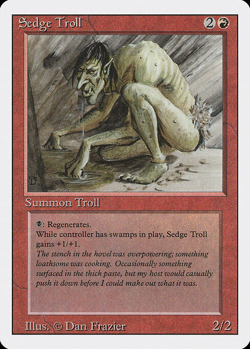 Sedge Troll — Revised Edition