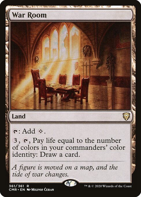 Sala de guerra — Commander Legends
