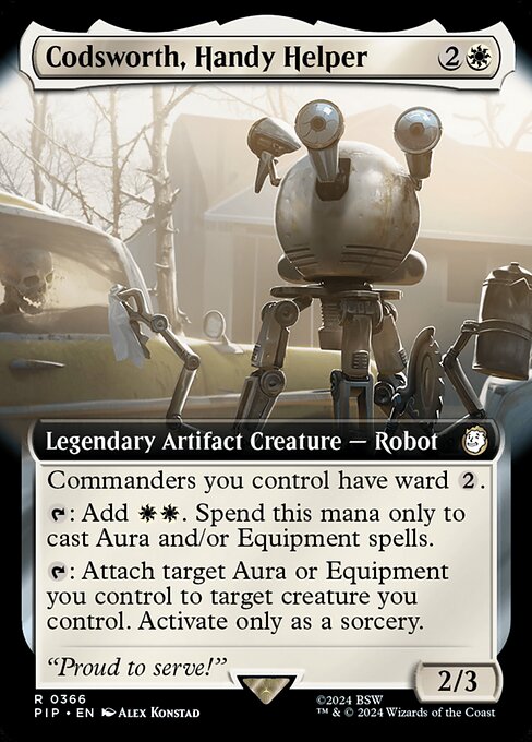 Carta Codsworth, ayudante mañoso — Fallout · PIP · #366