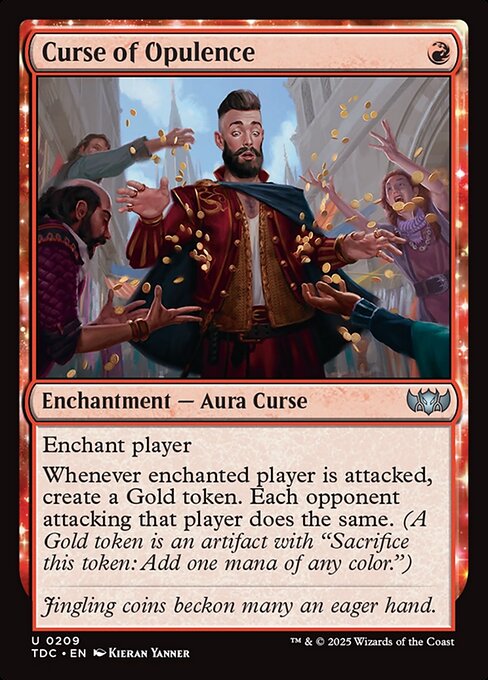 Maldición de opulencia — Tarkir: Dragonstorm Commander