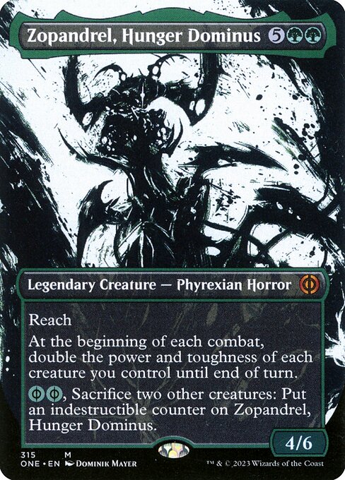 Zopandrel, domina del hambre — Phyrexia: All Will Be One