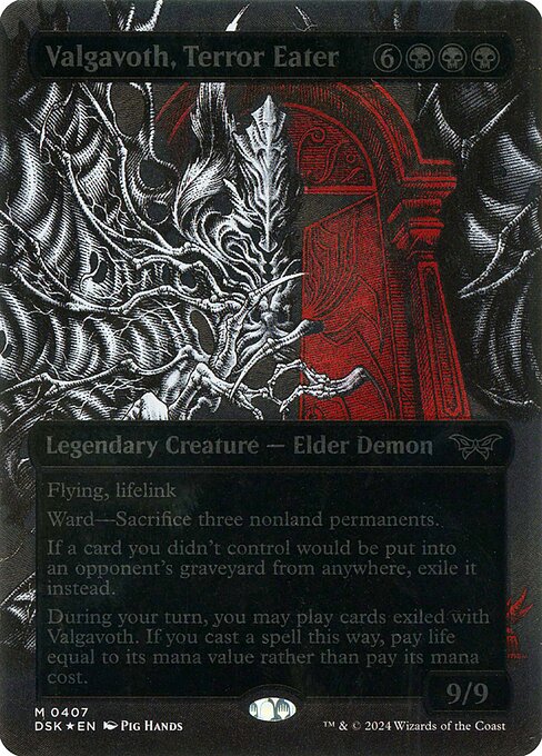 Valgavoth, el Devoraterrores — Duskmourn: House of Horror