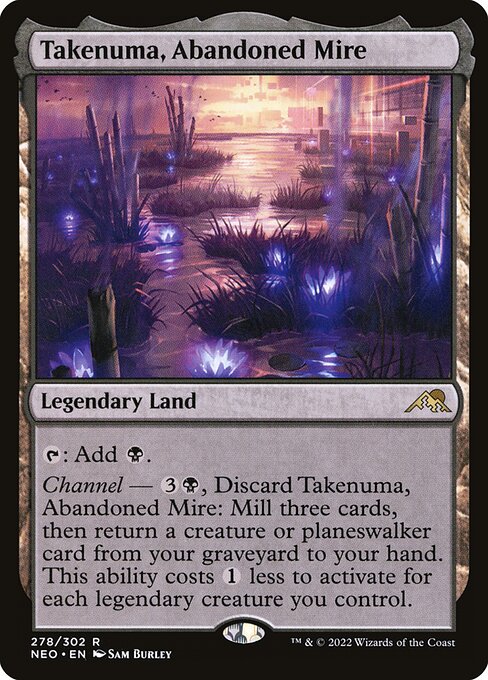 Takenuma, pantanos abandonados