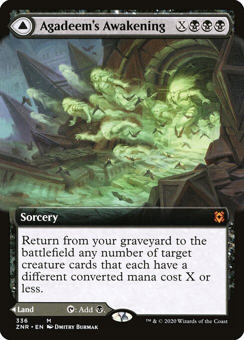Agadeem's Awakening // Agadeem, the Undercrypt — Zendikar Rising