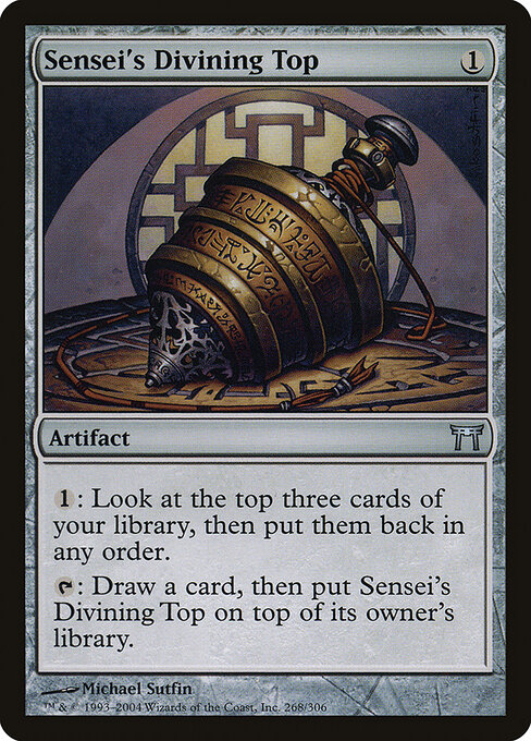 Trompo adivinador del sensei — Champions of Kamigawa