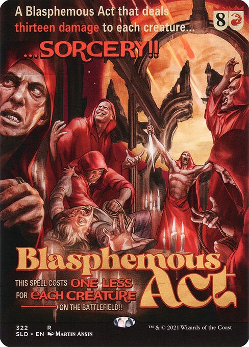 Acto blasfemo — Secret Lair Drop