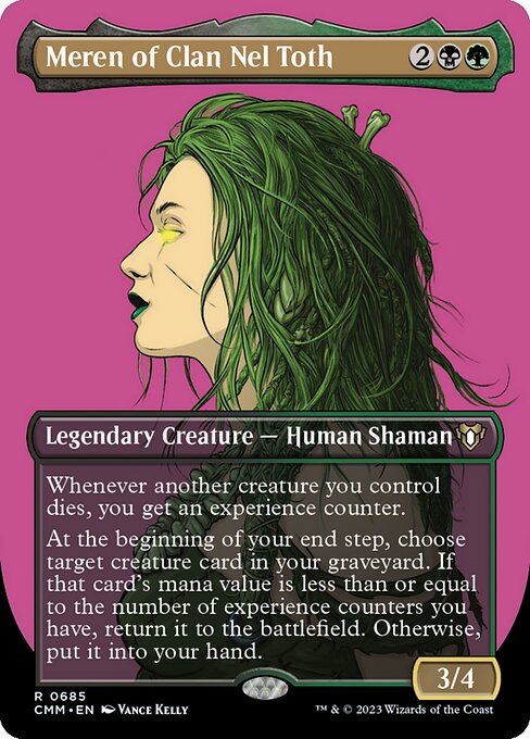 Carta Merin del clan Nel Toth — Commander Masters · CMM · #685