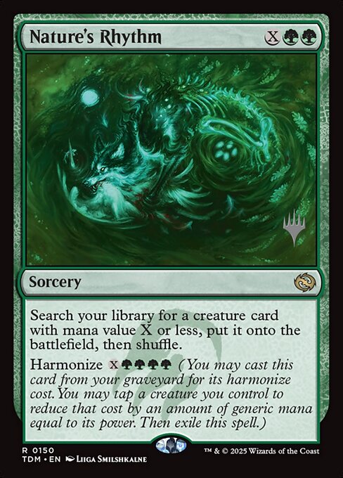 Ritmo de la naturaleza — Tarkir: Dragonstorm Promos