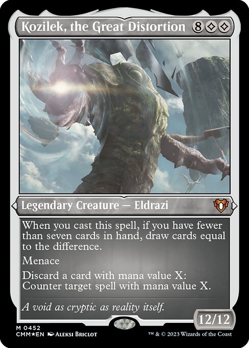 Kozilek, la Gran Distorsión — Commander Masters