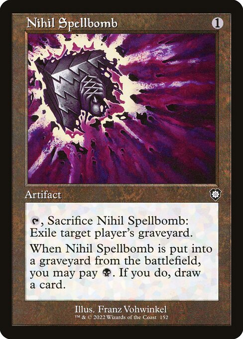 Bombahechizo nihil — The Brothers' War Commander