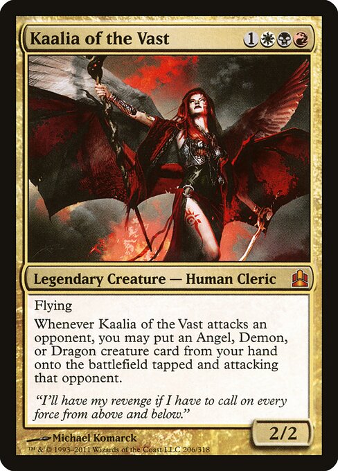 Kaalia de la Vastedad — Commander 2011