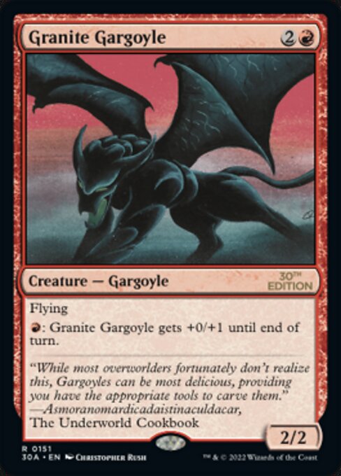 Granite Gargoyle — 30th Anniversary Edition