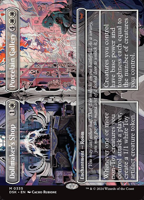 Carta Dollmaker's Shop // Porcelain Gallery — Duskmourn: House of Horror · DSK · #335