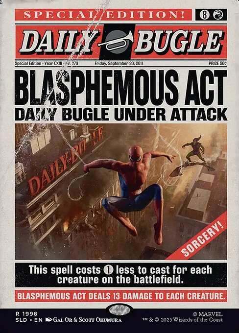 Acto blasfemo — Secret Lair Drop
