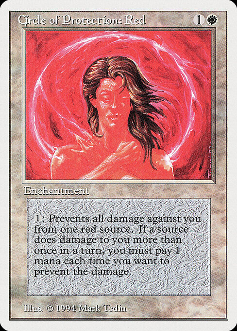Circulo de protección: Rojo — Summer Magic / Edgar